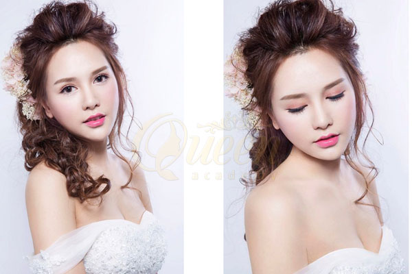 khóa học nghề trang điểm cô dâu