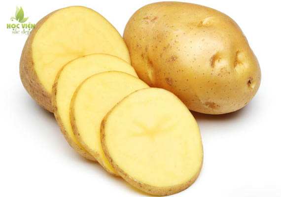 tái tạo làn da mặt thần kỳ bằng khoai tây