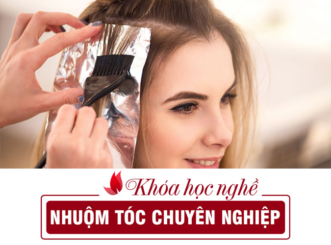 Khóa học nhuộm tóc chuyên nghiệp