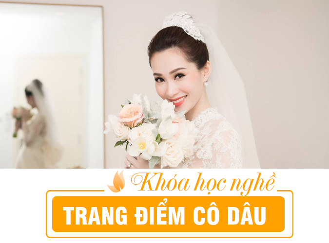Khóa học nghề trang điểm cô dâu