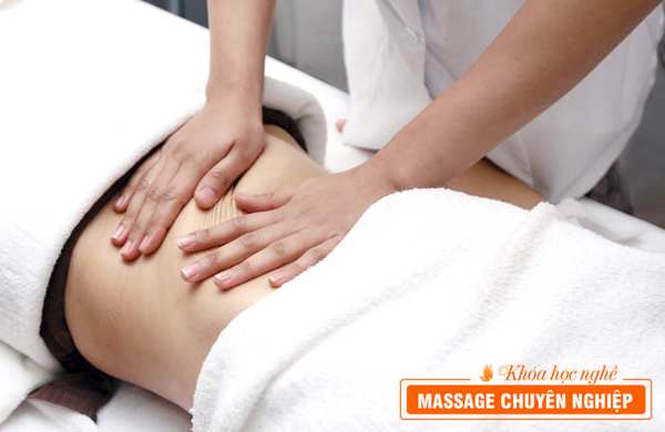 massage bung 1 - Khóa học nghề massage chuyên nghiệp