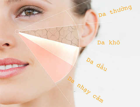 Những loại da cơ bản - Cách chăm sóc da mặt khô đơn giản hiệu quả tại nhà