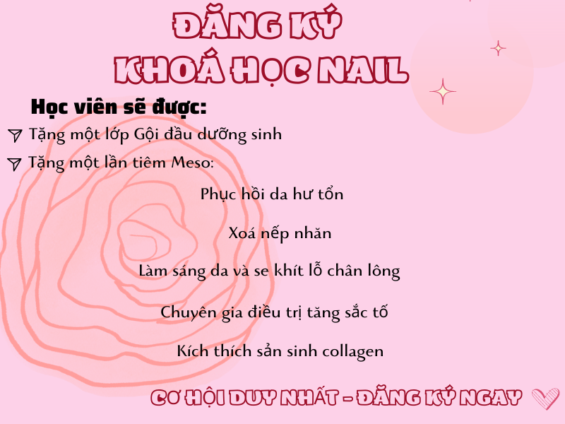 Ưu ĐÃi KhoÁ HỌc Nail 2023