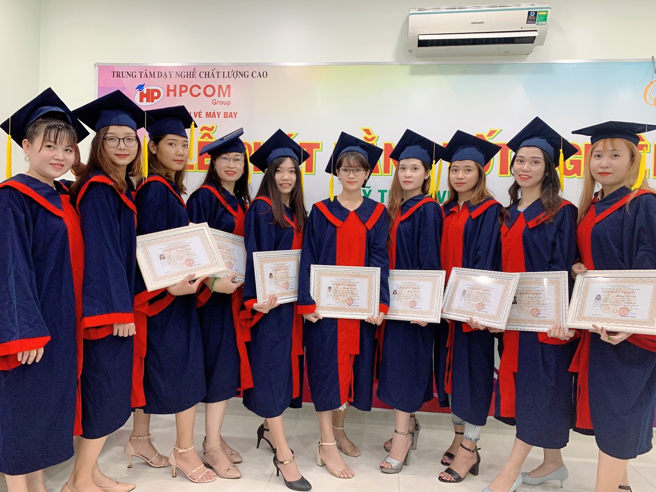 lễ tốt nghiệp của học viên 