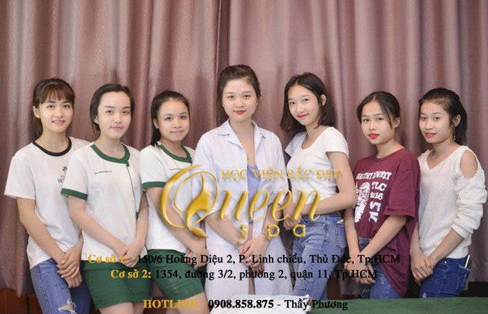 một số lưu ý khi học nghề spa tại Queen