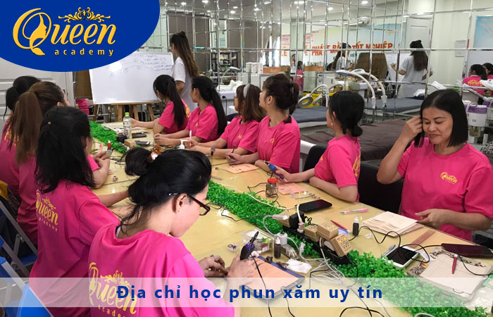địa chỉ học phun xăm uy tín chất lượng tốt nhất tại tphcm