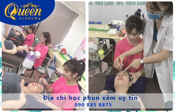 địa chỉ học phun xăm uy tín