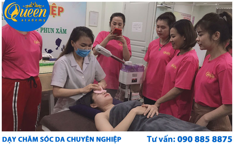 học chăm sóc da chuyên nghiệp ở đâu
