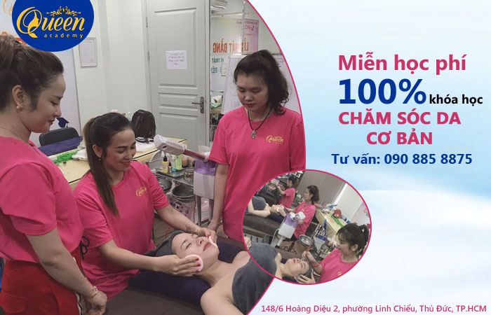 khóa học chăm sóc da cơ bản