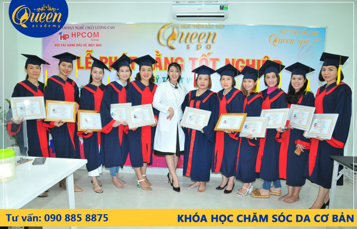 học chăm sóc da cơ bản tại Fusion