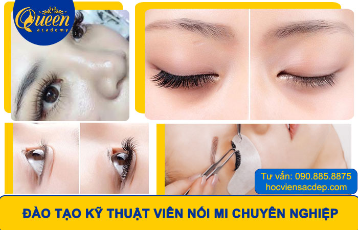 khóa học đào tạo kỹ thuật viên nối mi chuyên nghiệp