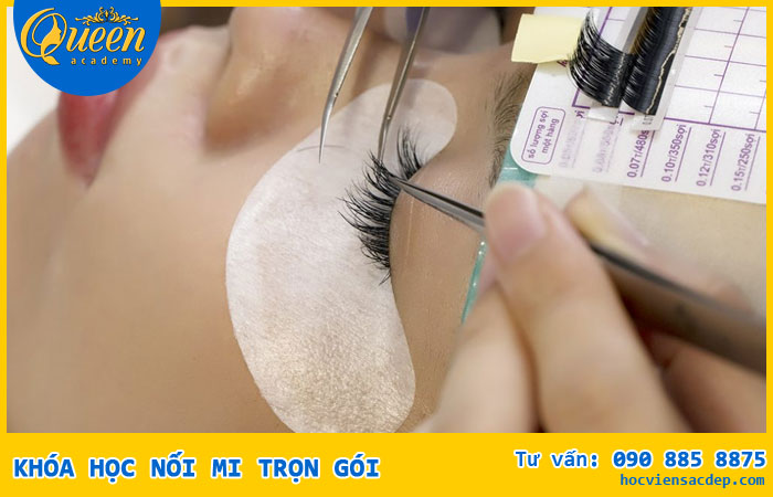 khóa học nối mi trọn gói uy tín chuyên nghiệp