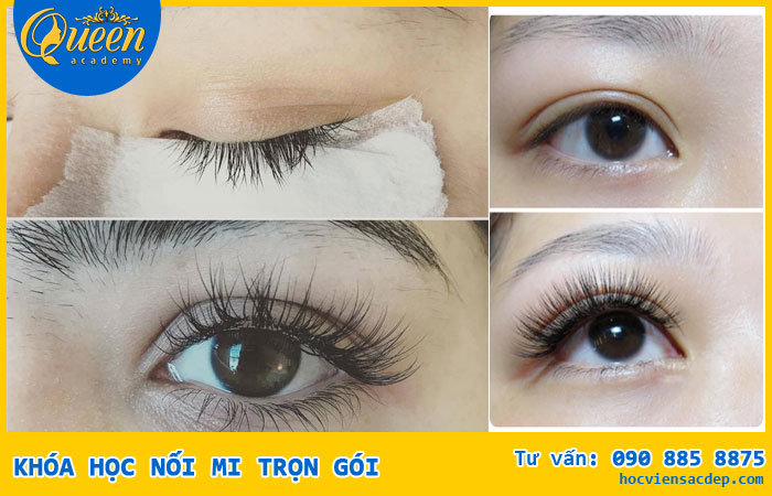 nội dung khóa học nối mi trọn gói uy tín chuyên nghiệp