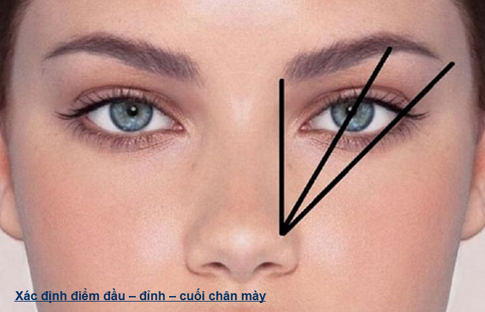 các bước tỉa lông mày đúng chuẩn