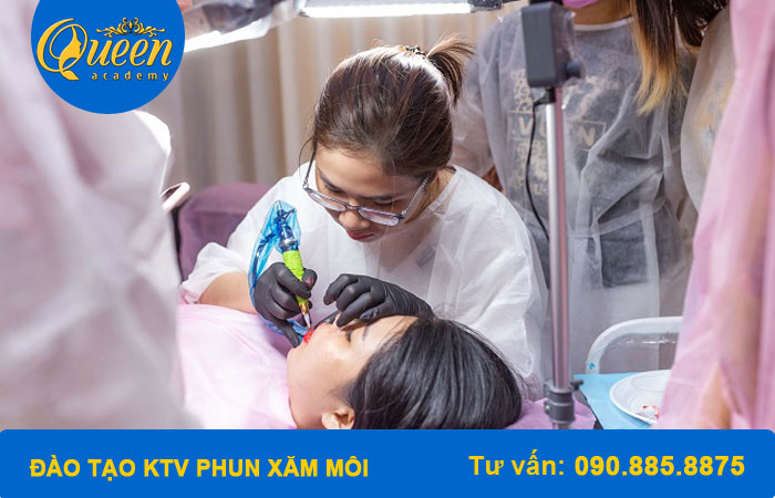 nội dung khóa học phun môi thẩm mỹ
