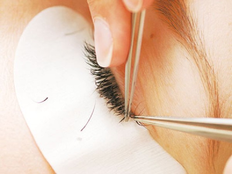 nối mi đơn giản