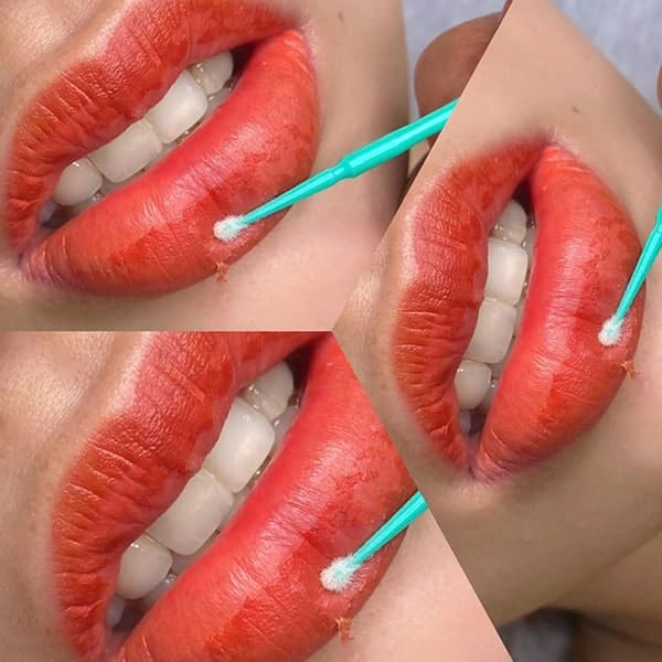 Phun môi ngày thứ 2